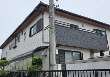 施工実績：静岡県袋井市 M様邸 外装リフォーム工事一般住宅